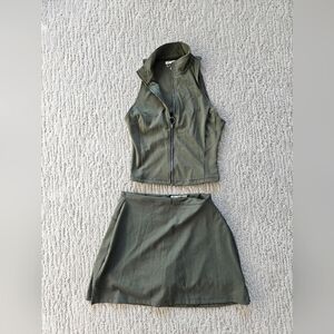 Forever 21 Two Piece Set Green